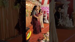 Two divas on the floor ❤ youtubeindia love reelsindia wedding reelsindia viralvideos [upl. by Ymmit]