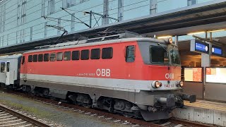 1142 6386 an der S3R3824 in Linz Hbf am 3112024 [upl. by Hurst]