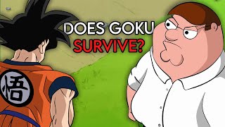 Peter Griffin vs Goku  How Strong is Family Guys Peter Griffin Powerscaling [upl. by Haram]