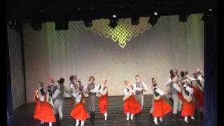 Latvian folk dance group quotKalvequot TDA Kalve  Rucavietis [upl. by Cresa]