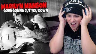 THIS IS AMAZING MARILYN MANSON quotGods Gonna Cut You Downquot FAN REACTION [upl. by Inail591]