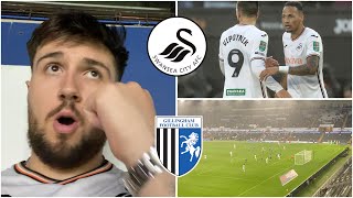 SUPER RONALD amp EOM HELP SWANS SEE PAST GILLSSWANSEA 31 GILLINGHAMMATCHDAY VLOG 3 [upl. by Icart386]