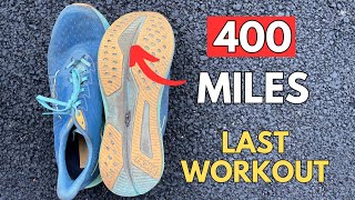 400 MILES In The Hoka Mach 6  THE LAST WORKOUT [upl. by Annahsat201]