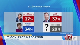 New poll gives insight into NC Lt Governors race [upl. by Yttel216]