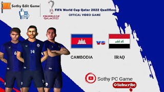 FIFA World Cup 2022 – AFC Qualifiers – IRAQ vs Cambodia [upl. by Ensign666]