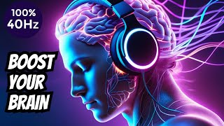 40hz Binaural Beats Brain Waves for Studying and Concentration Increase Brain PowerImprove Memory [upl. by Edurtreg]