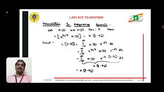 Properties of Laplace Transform snsinstitutions snsdesignthinkers designthinking snsct [upl. by Nodyarb]