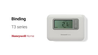 Binding a T3R Receiver to a T3 Thermostat European Model [upl. by Heinrich443]