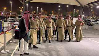 Palestinian dabke in Qatar 2022 [upl. by Claudina338]