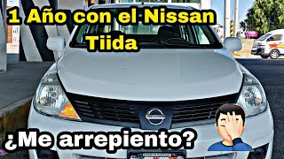 1 Año con mi Nissan Tiida ¿Lo recomiendo ¿Que tal se comporta después de un año de uso [upl. by Kathie]