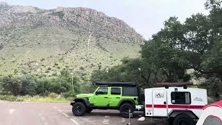 Guadalupe Mountains National Park Texas NM Campsite Campground RV Park [upl. by Stephi640]