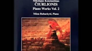 MŪZA Rubackytė MKČIURLIONIS Piano Works Vol 2  02  Prelude VL 241 [upl. by Obola544]