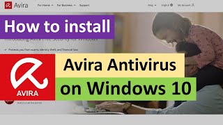 How to Install Avira Antivirus on Windows 10 [upl. by Eyeleen622]