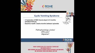 Pediatrics Cyclic Vomiting Syndrome CVS [upl. by Armahs162]