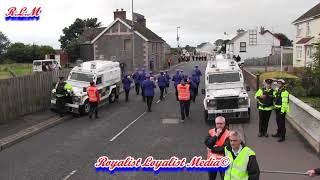 Ballymaconnelly Sons Of Conquerors Flute Band Full Parade 2018 [upl. by Lilhak]