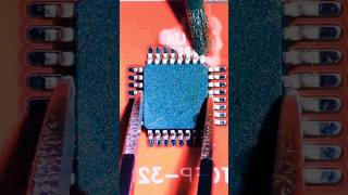 Cpu pins soldering [upl. by Roberta]