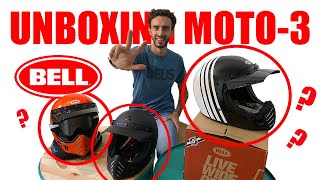 On unboxe les casques cross Bell moto 3  Le Vintage Enduro est de sortie [upl. by Lal169]