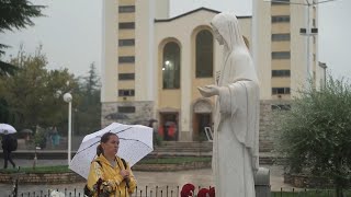 Reactions in Medjugorje as Vatican green lights devotion at site where Madonna reportedly appeared [upl. by Naujuj]