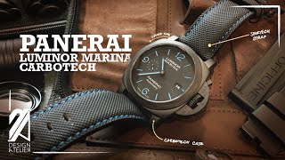 Panerai Luminor Marina Carbotech 44mm HandsOn Review [upl. by Rosana]