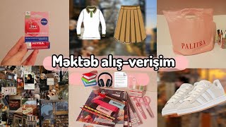 Məktəb illərimin son alışverişi🛍11ci sinifimtahanlardərslər🎧 [upl. by Eisoj]