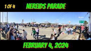 1 of 4 Mardi Gras Nereids Parade Bay St Louis MS 020424 [upl. by Aikyt]