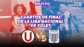 🔴 ALIANZA LIMA vs UNIVERSITARIO EN VIVO  LIGA NACIONAL DE VOLEIBOL FEMENINO  VOLEY PERUANO HOY [upl. by Ruenhs]