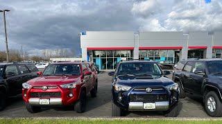 plenty to choose from 2024 Toyota 4Runner Off Road Premium tons sitting on the LOT [upl. by Koah]