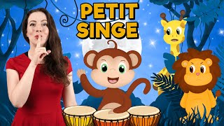 Petit Singe  Comptine pour enfant [upl. by Adihaj]