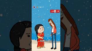 Mamiyar😂 Chinnaponnu‼️💥trendingvideofunnycartooncartoonlovestoryshortstweencraftlovetrendin [upl. by Arhat771]