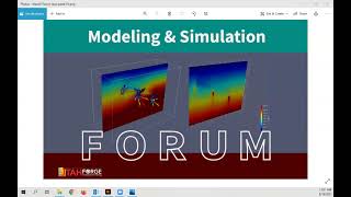 Modeling and Simulation Forum 9 [upl. by Lorin]