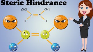 Steric Hindrance  HINDI explanation  basics of organic chemistry [upl. by Gemini649]