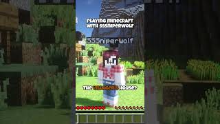 I Played Minecraft With SSSniperWolf And Grox [upl. by Ailin]