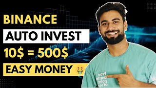 Binance Auto invest Explained 2024  Earn Daily Profit  Vishal Techzone [upl. by Jakoba]