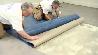 Forbo Marmoleum Sheet Installation Video [upl. by Nylrehs929]