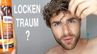 LOCKEN MACHEN HAARSTYLING PRODUKT TEST  REVIEW ● Balea LOCKEN TRAUM Styling Cream  DANIEL KORTE [upl. by Belier450]