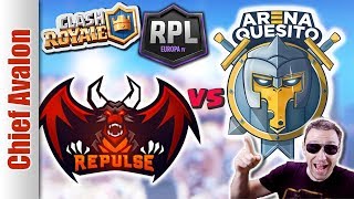 TEAM REPULSE vs ARENA QUESITO  RPL EUROPE IV SEMIFINAL  Clash Royale eSports [upl. by Lafleur]