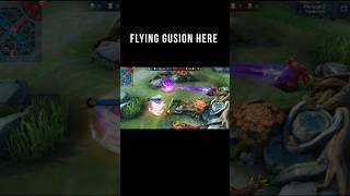 Flying gusion here mlbb shorts [upl. by Nylhtac]