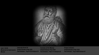 June 1 2024 Memorial of Saint Justin Martyr [upl. by Naval127]