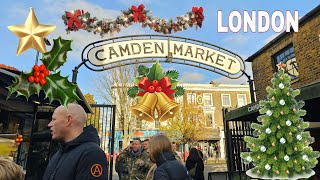 CamdenUK🇬🇧 Exploring CAMDEN MarketLondonNovemver 2024 [upl. by Grane646]