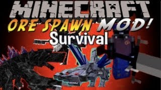 Minecraft Orespawn Mod Survival  Episode 26  Triffid [upl. by Ayojal117]