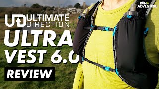 ULTIMATE DIRECTION ULTRA VEST 60 REVIEW  Better than Salomon ADV Skin 12  Run4Adventure [upl. by Lilithe]