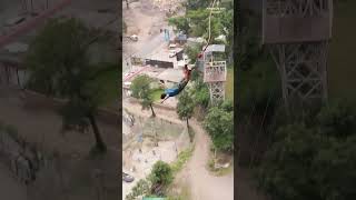 Nice jump😯 Splash bungy jumping❤ youtubeshorts trandingshorts shortsfeed bungeejumping [upl. by Berkshire]