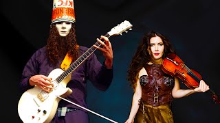 MAGGOT BRAIN  Buckethead with Lili Haydn amp Praxis 🎻🎸🤘 [upl. by Vallo]