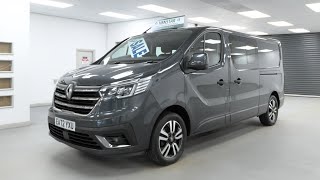 Renault Trafic 30 20 Sport Plus Edition Grey EDC Auto Crewcab 170 BHP  EA72 YXU  VanStar [upl. by Niuqram]