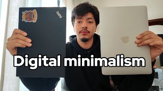 Why I Chose a Lenovo ThinkPad Over a MacBook Air  Digital Minimalism [upl. by Bliss]