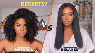 7 MONTH RELAXED RELAXED HAIR UPDATE [upl. by Renata216]