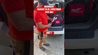 MilwaukeeTool structured tool bag lowvoltage electrician bluecollar construction data [upl. by Ikkim581]