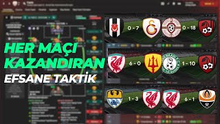 HER MAÇI KAZANDIRAN EFSANE TAKTİK  Football Manager 2024 [upl. by Felice]