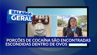 Porções de cocaína são encontradas escondidas dentro de ovos [upl. by Letsirc]