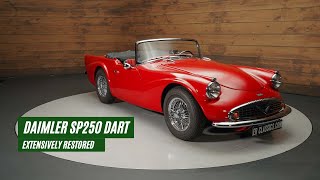 Daimler SP250 Dart  LHD  Extensively restored  Only 2645 built  1961VIDEO wwwERclassicscom [upl. by Elok756]